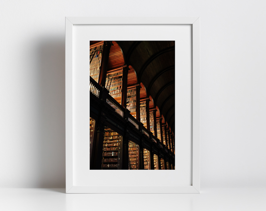 The Long Room Trinity College Dublin Photography Print Library Wall Art