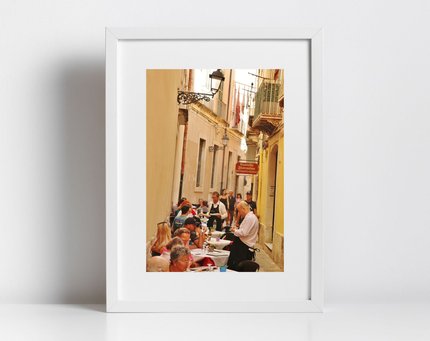 Syracuse Sicily Photography Print Italian Restaurant Decor