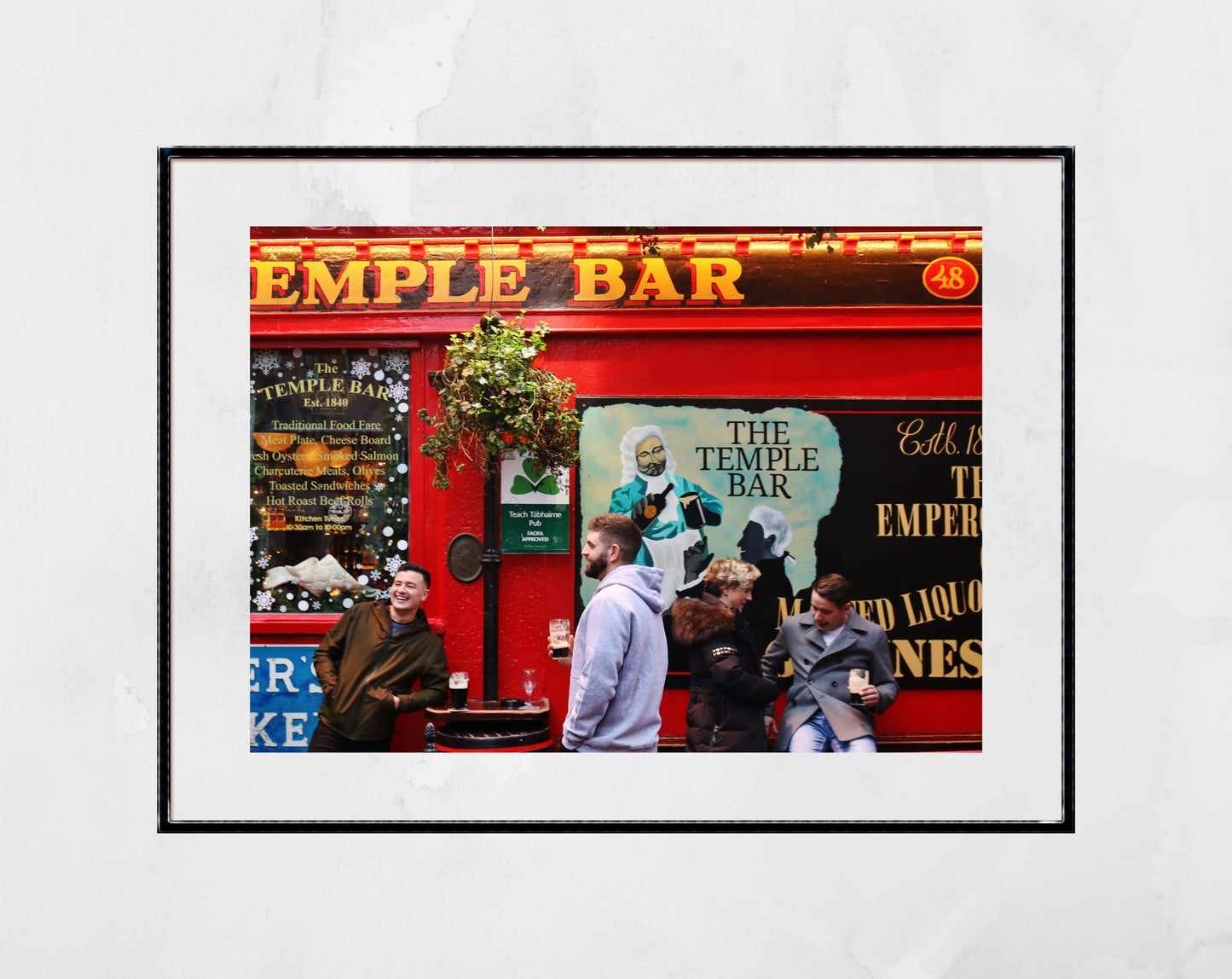 Irish Pub Art Temple Bar Print Dublin Photography