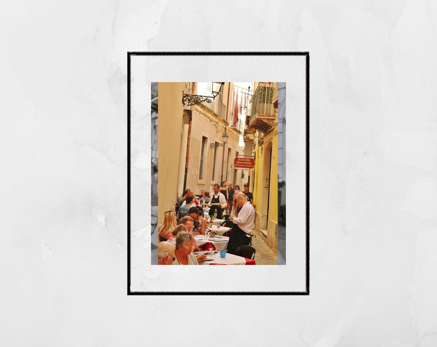 Syracuse Sicily Photography Print Italian Restaurant Decor