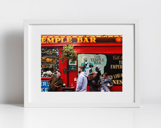 Irish Pub Art Temple Bar Print Dublin Photography