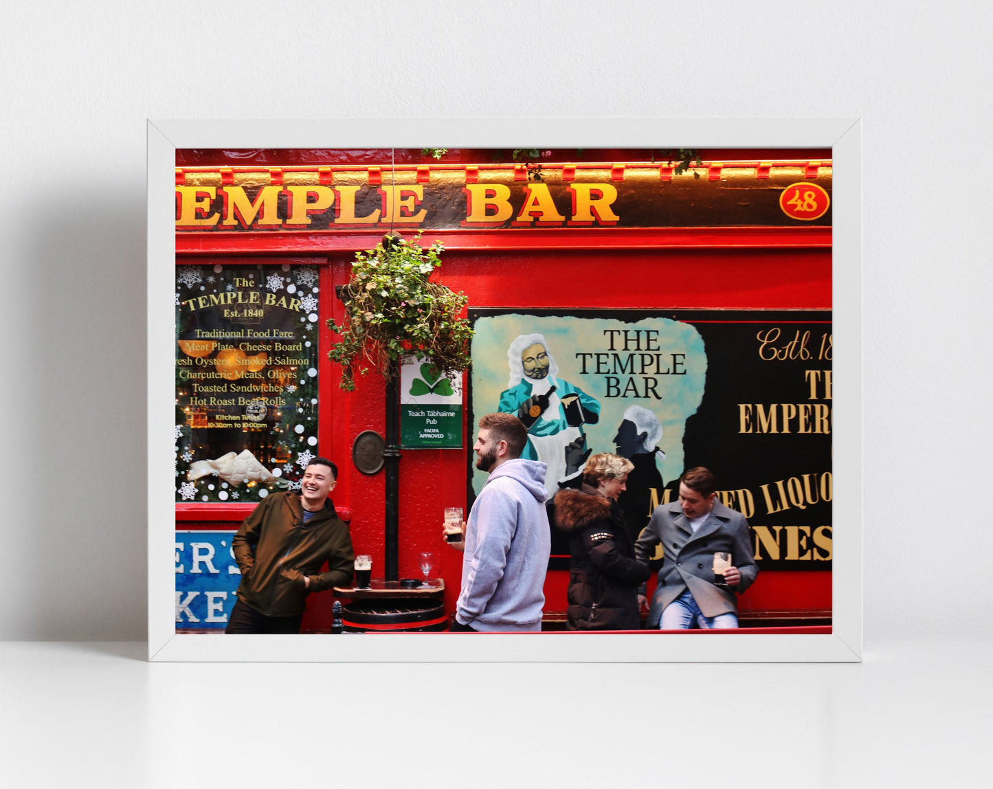 Irish Pub Art Temple Bar Print Dublin Photography