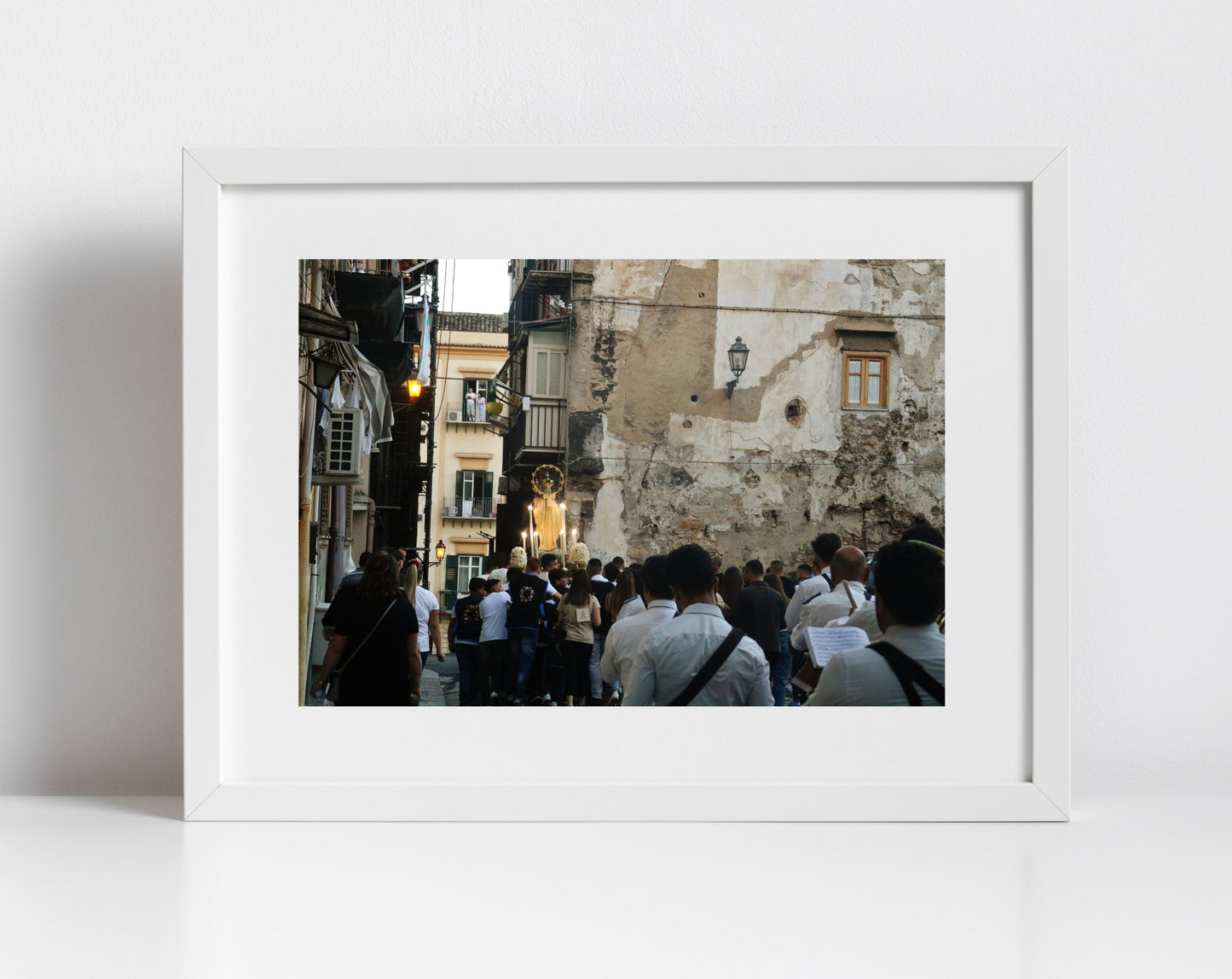 Palermo Sicily Print Italy Street Photography Catholic Art