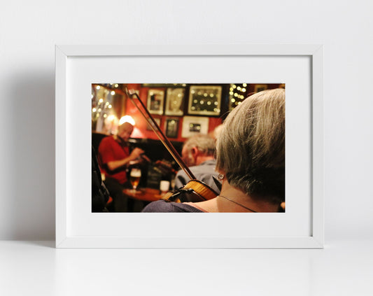 The Cobblestone Dublin Photography Irish Pub Print