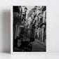 Cefalù Sicily Black And White Print Italy Street Photography