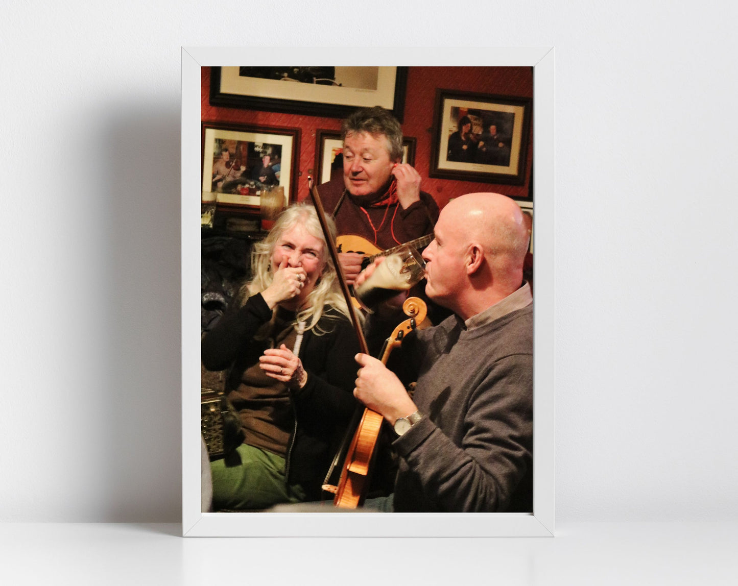 Irish Music Poster The Cobblestone Dublin Photography