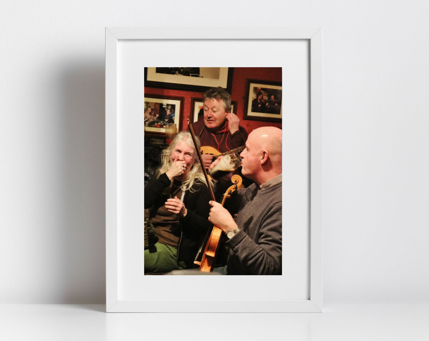 Irish Music Poster The Cobblestone Dublin Photography