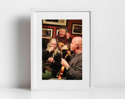 Irish Music Poster The Cobblestone Dublin Photography