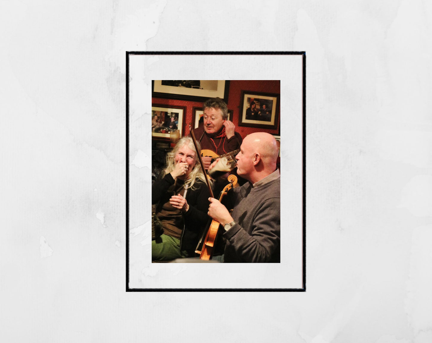 Irish Music Poster The Cobblestone Dublin Photography