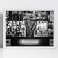 Guinness Poster Irish Pub Black And White Print Temple Bar Art