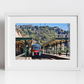 Taormina-Giardini Sicily Photography Print Railway Poster