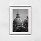 Palermo Cathedral Black And White Photography Print Italy Wall Art
