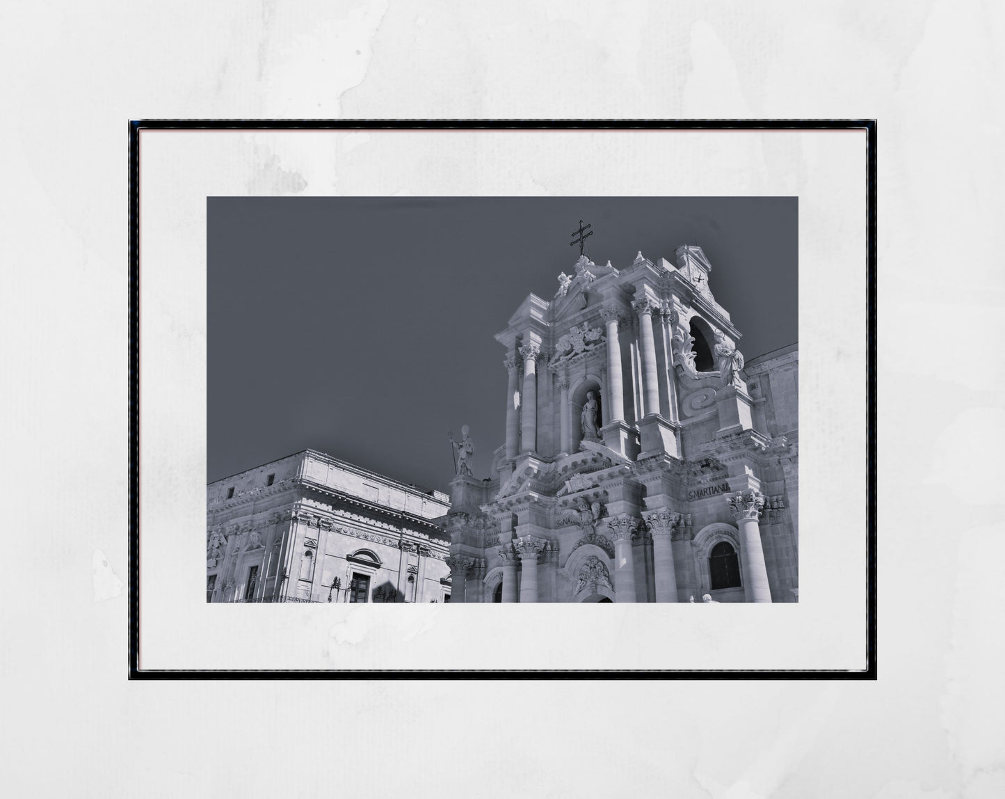 Syracuse Cathedral Black And WHite Photography Print