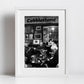 The Cobblestone Dublin Black And White Photography Irish Traditional Music Poster