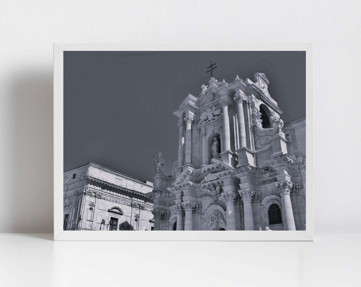 Syracuse Cathedral Black And WHite Photography Print