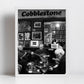 The Cobblestone Dublin Black And White Photography Irish Traditional Music Poster