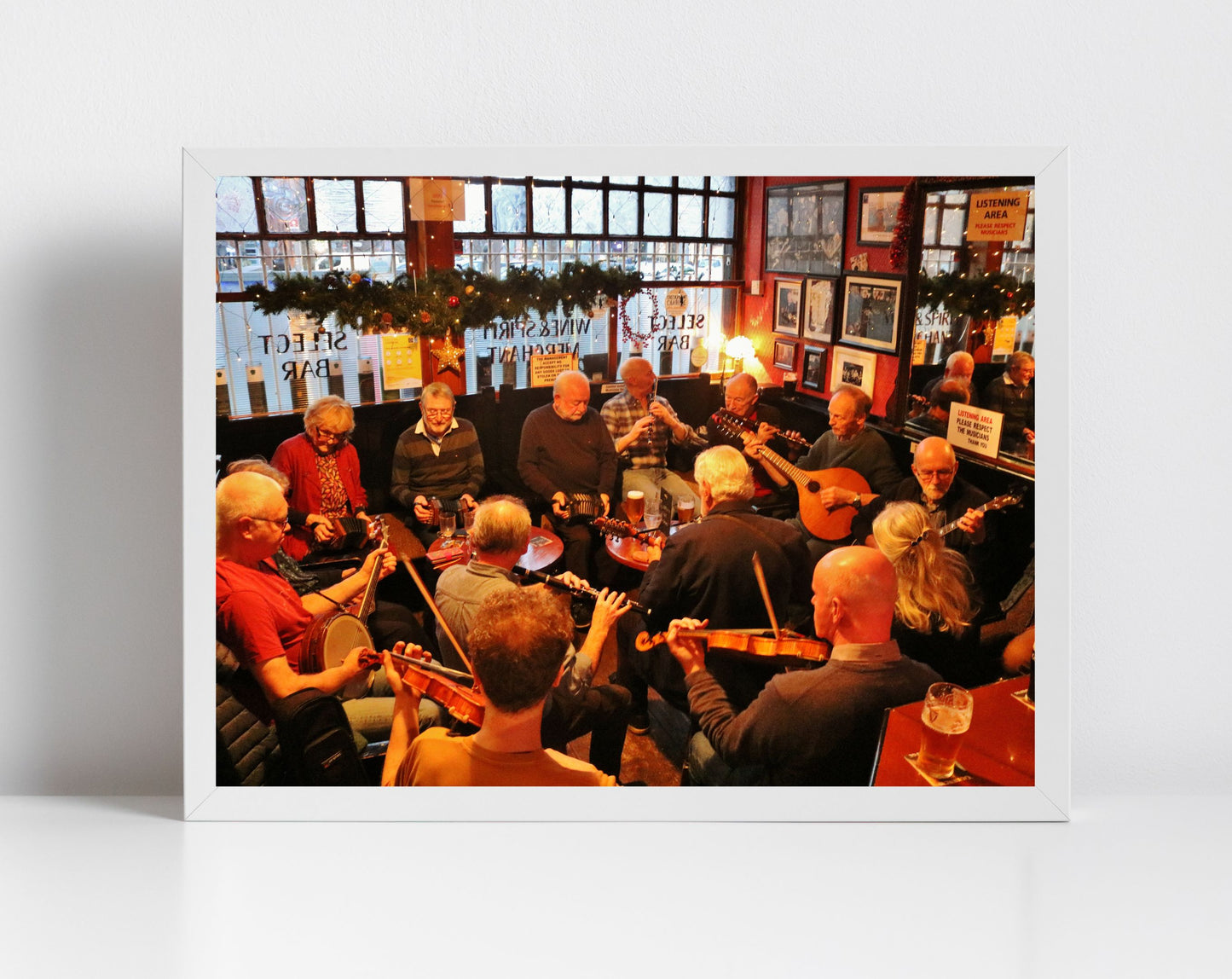 Irish Traditional Music Poster The Cobblestone Dublin Photography