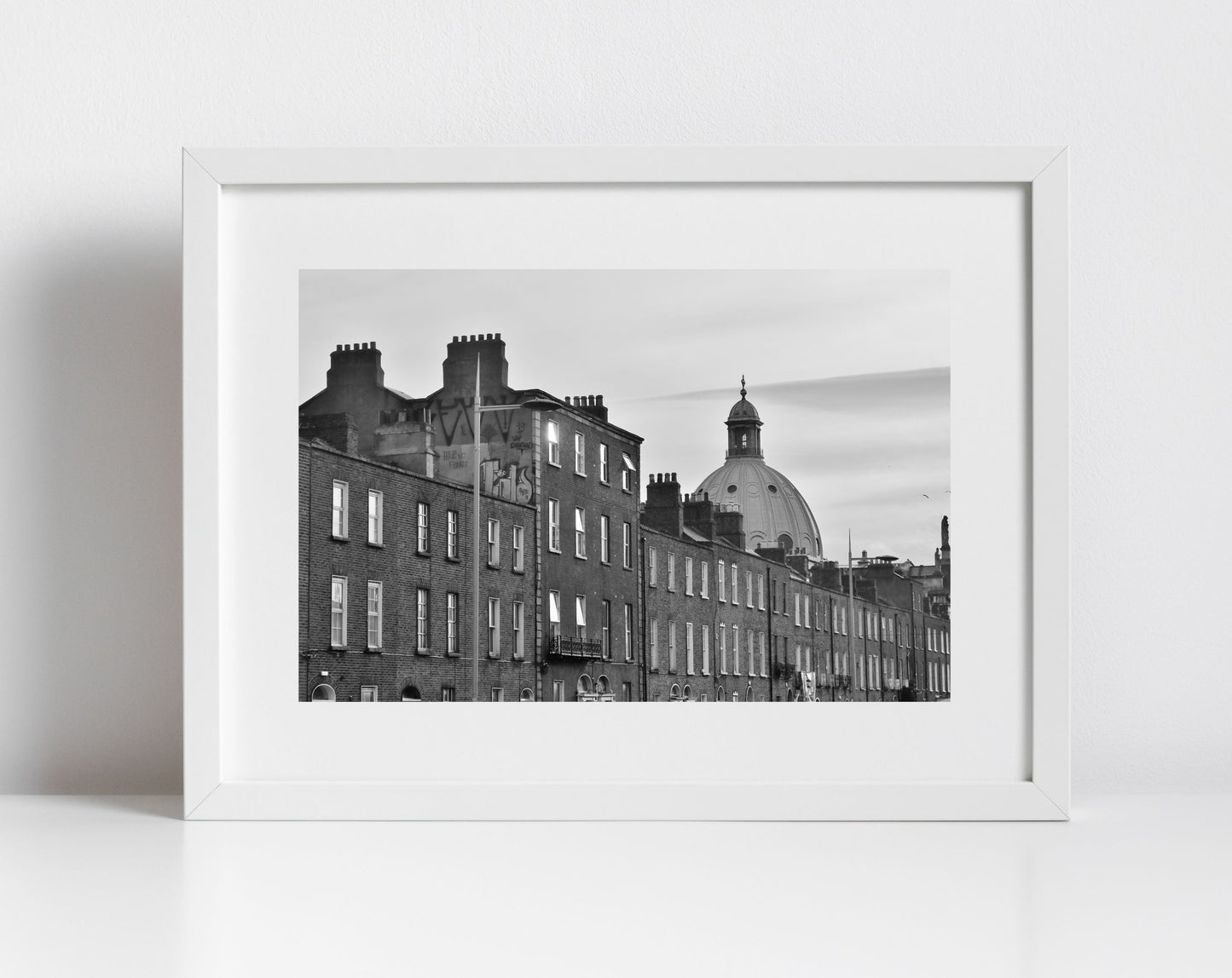 Rathmines Dublin Black and White Print Wall Art