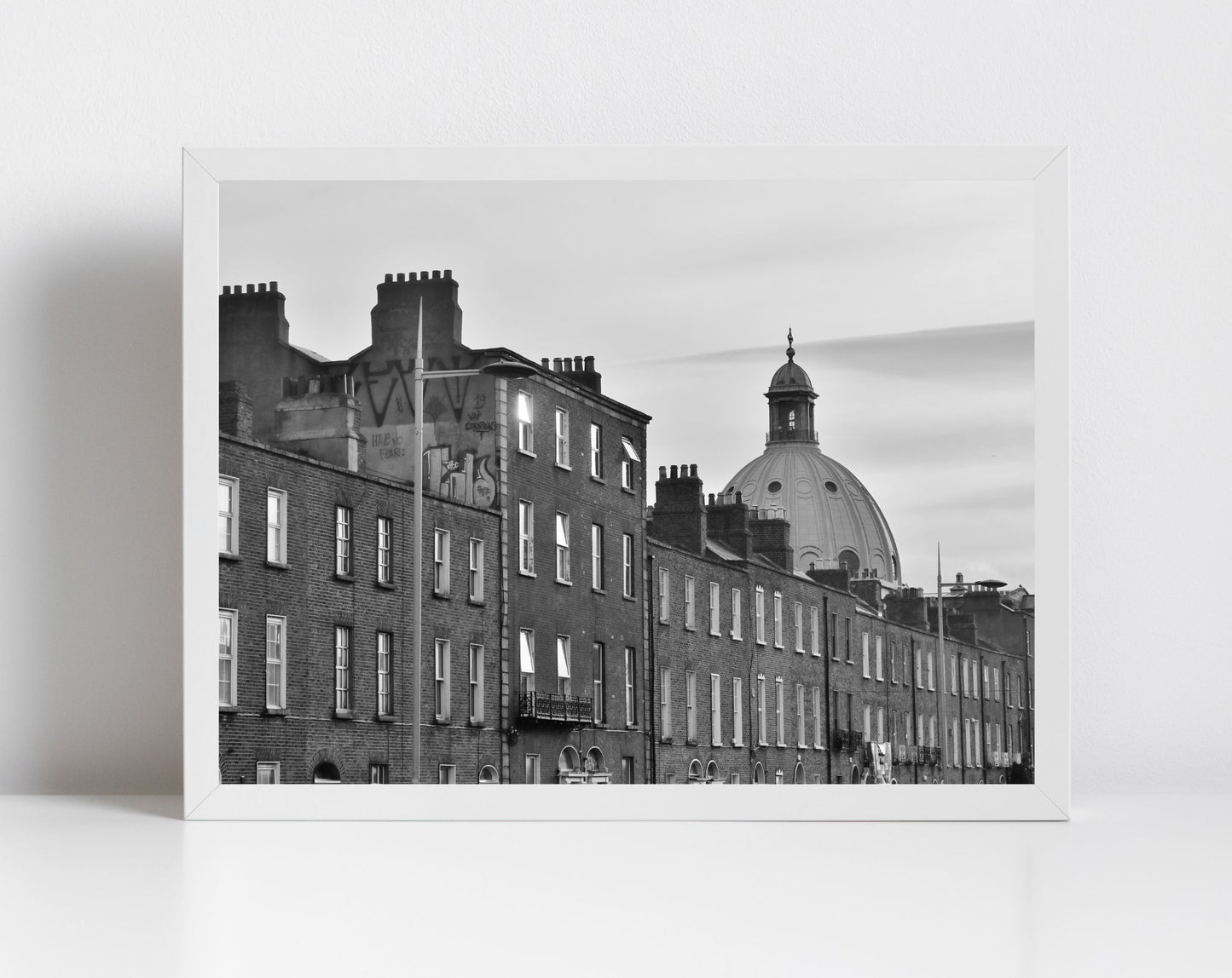 Rathmines Dublin Black and White Print Wall Art