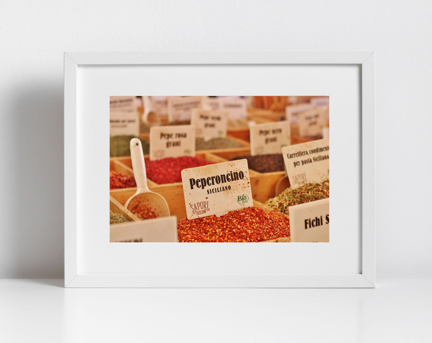 Spice Print Italian Food Art Photography