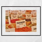 Spice Print Italian Food Art Photography