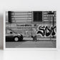 Anti Facism Poster Street Photography Palermo Sicily Black And White Print