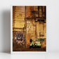 Catania Sicily Print Vespa Poster Street Photography