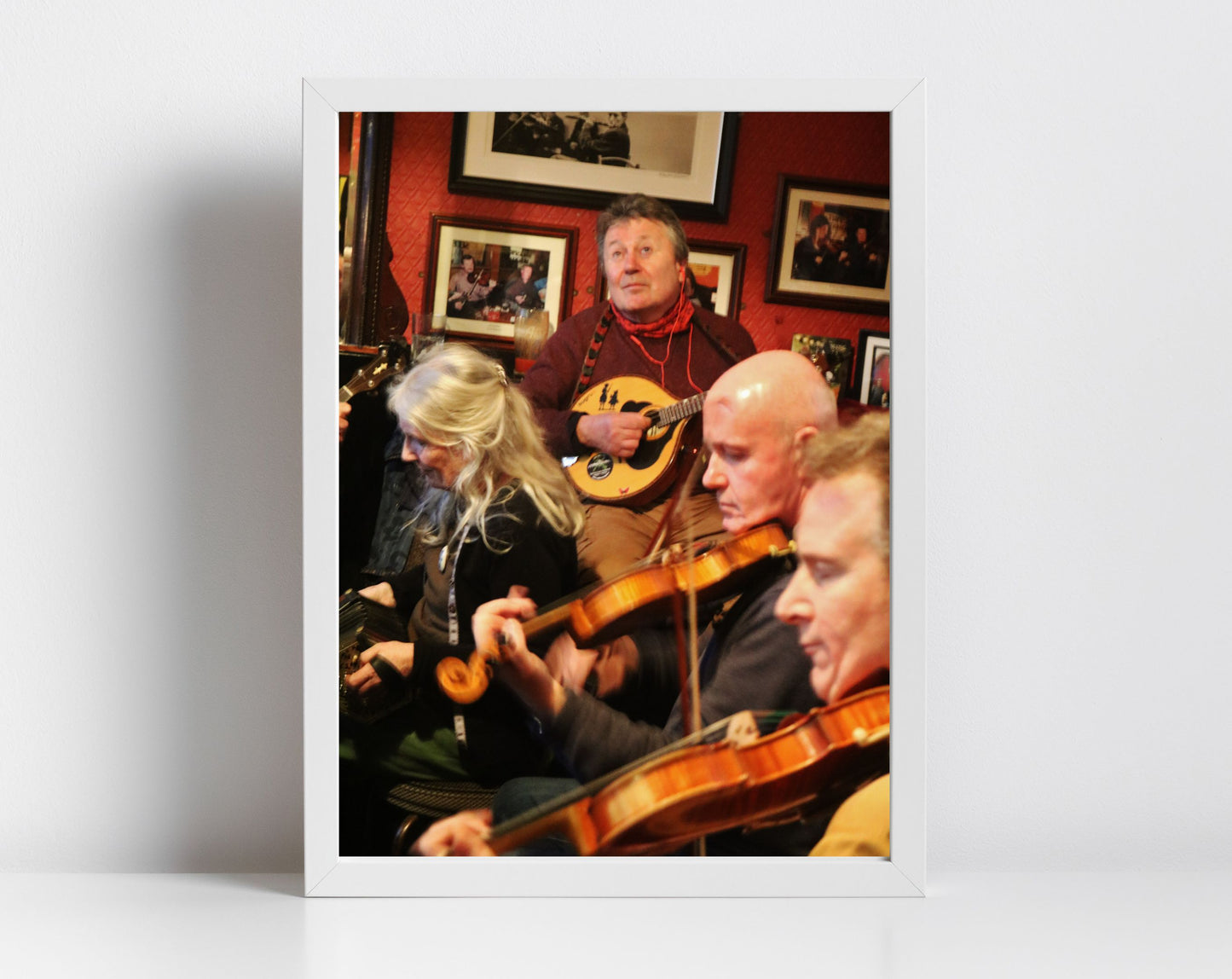 Traditional Irish Music Poster The Cobblestone Dublin Photography Print