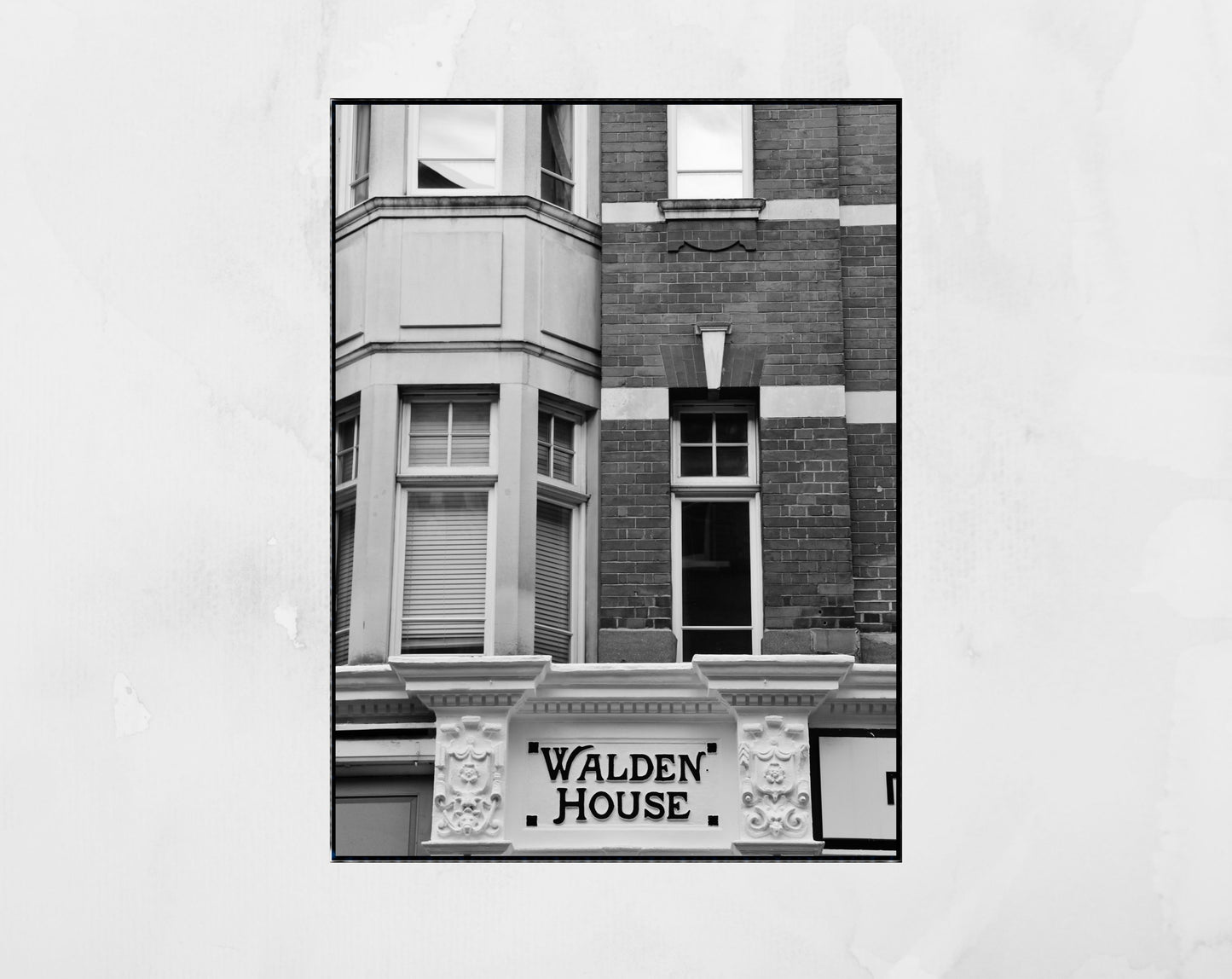 Marylebone London Street Black And White Photography Wall Art