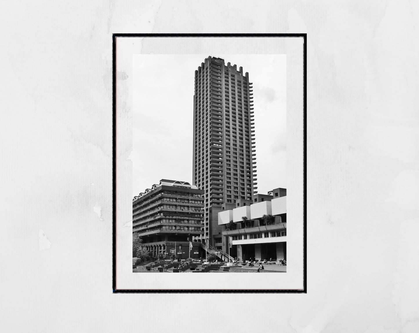 Barbican Black And White Photography Print Brutalist Wall Art