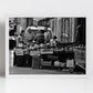 Palermo Sicily Print Black And White Street Photography Wall Art