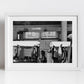 Brixton Print Black And White Rasta Wall Art Street Photography