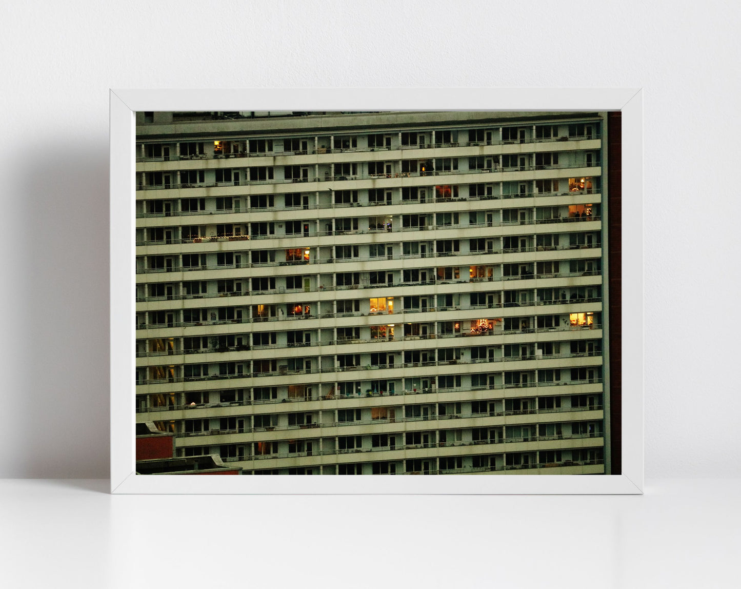 Modernist Wall At Berlin Photography Print