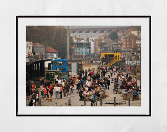 Folkestone Harbour Arm Photography Poster