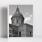 Palermo Cathedral Black And White Photography Wall Art