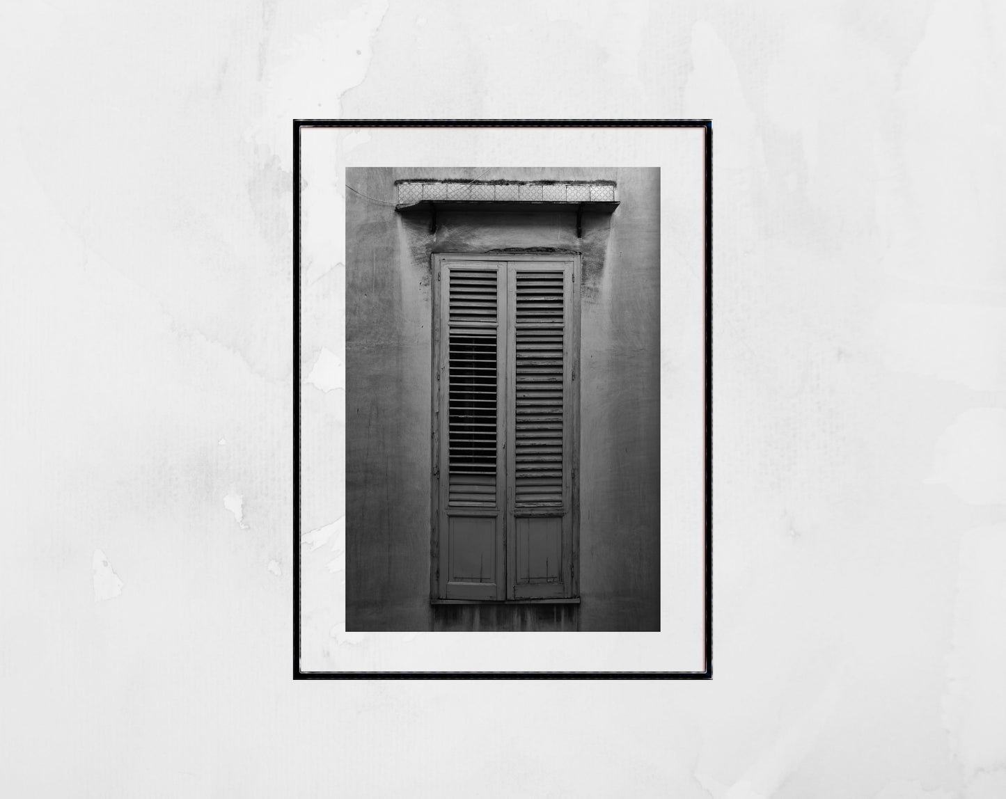 Palermo Sicily Print Black And White Fine Art Photography