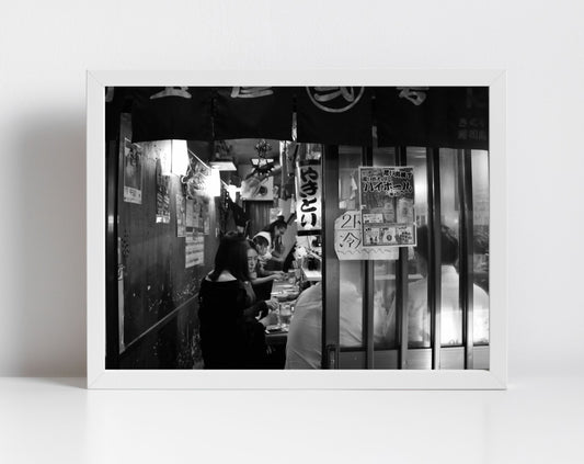 Japan Photography Tokyo Print Golden Gai Izakaya Poster