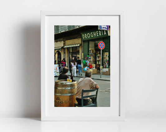 Palermo Sicily Print Italy Wall Art Street Photography