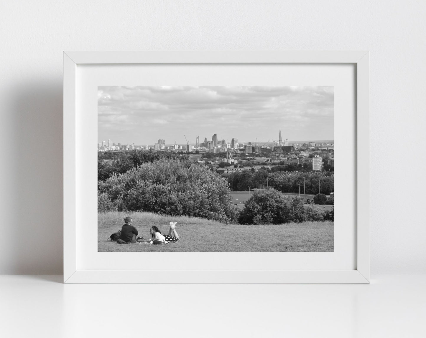 Hampstead Heath London Photography Print Black And White Wall Art