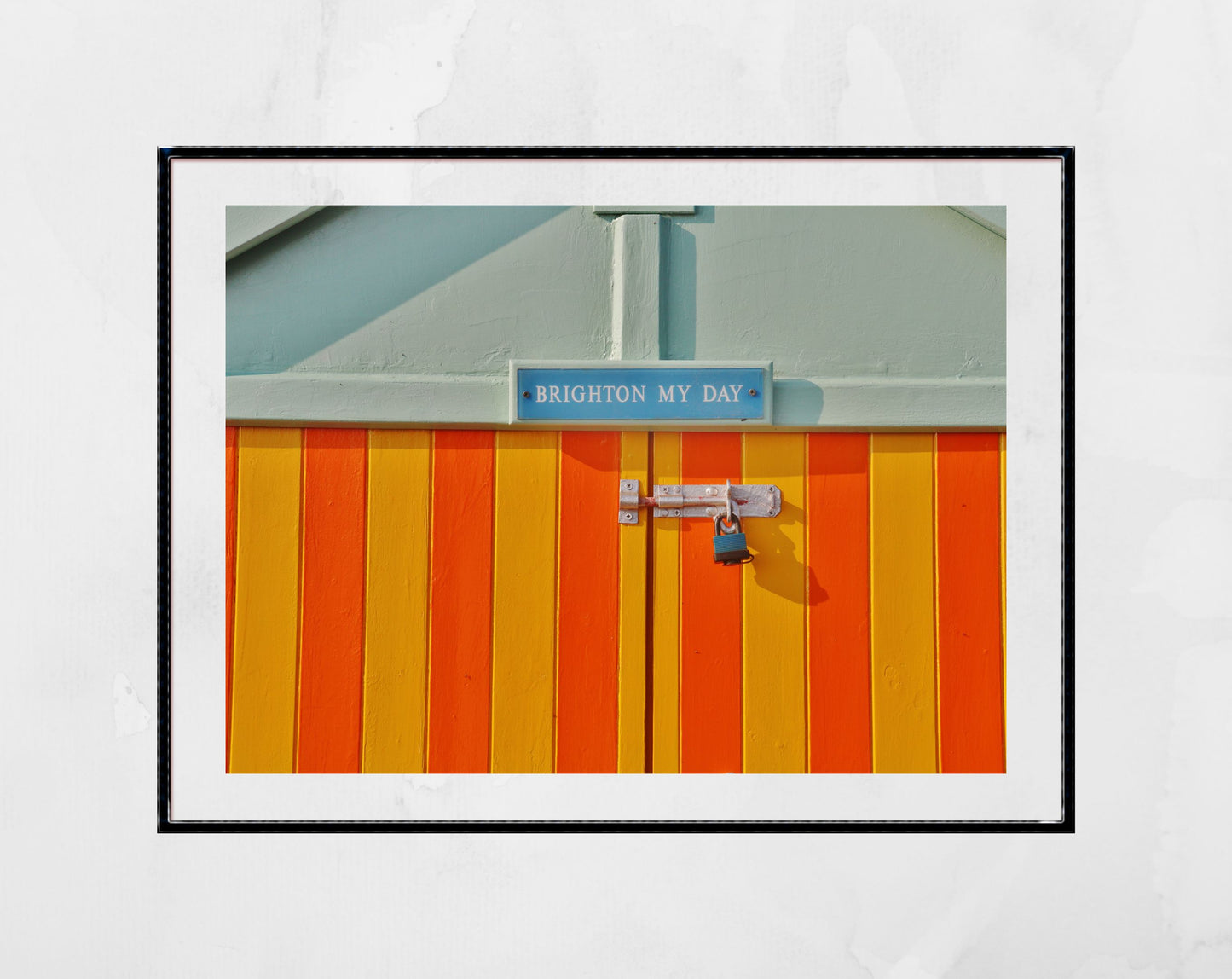 Brighton Photography Print Hove Beach Huts Wall Art