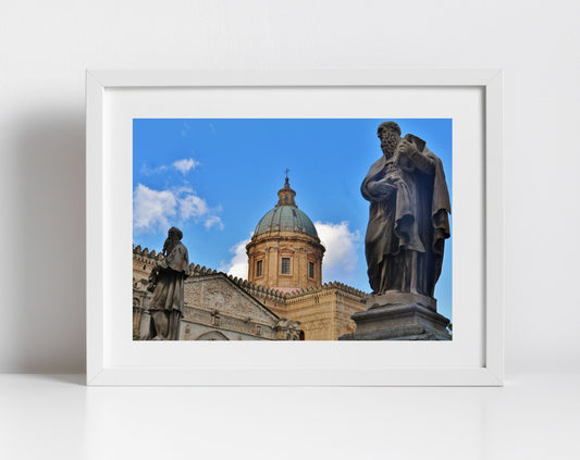 Palermo Cathedral Photography Print Sicily Wall Art