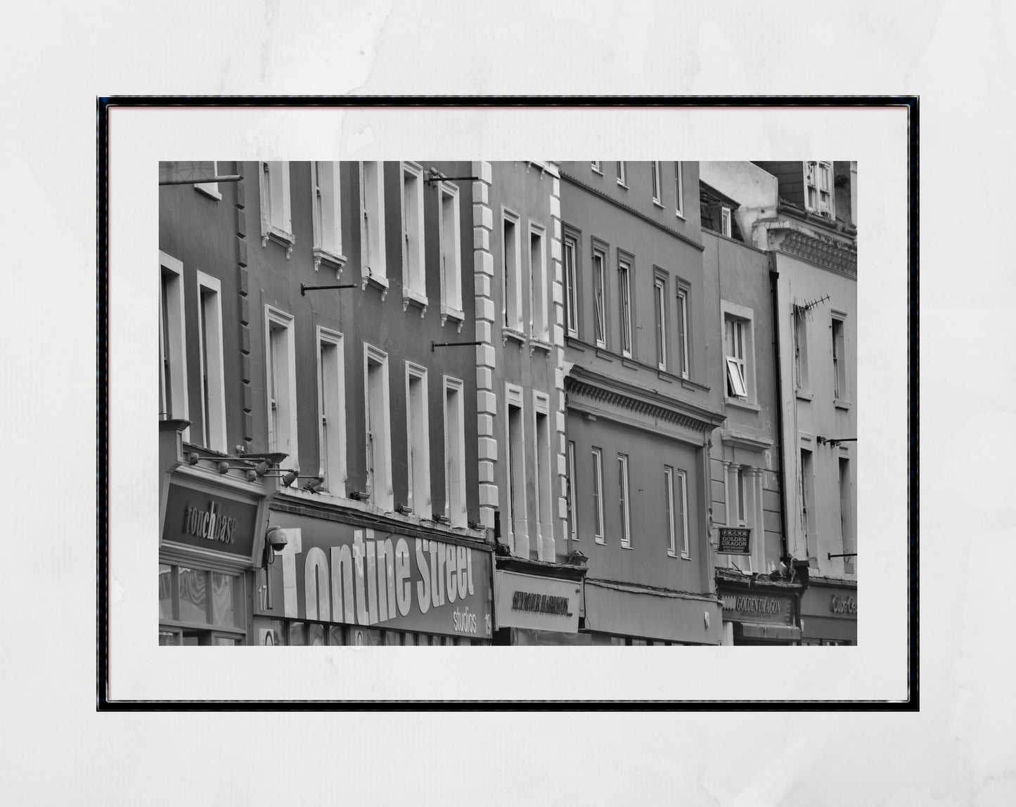 Folkestone Black And White Photography Poster