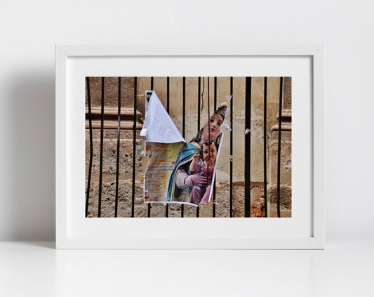 Urban Fine Art Photography Religious Icon Wall Art Palermo Sicily Print