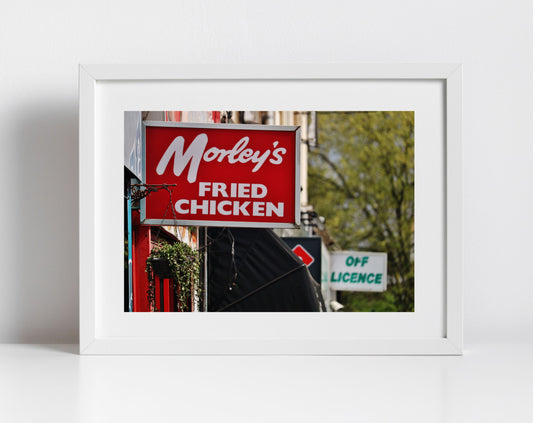 Morley's Fried Chicken South London Print