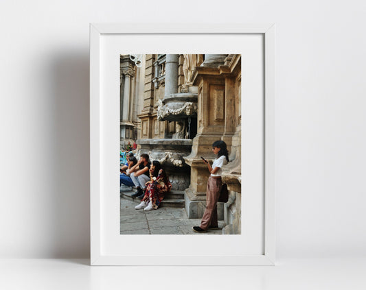 Four Corners Palermo Sicily Street Photography Print