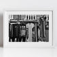 Brixton Print Rasta Wall Art Black And White