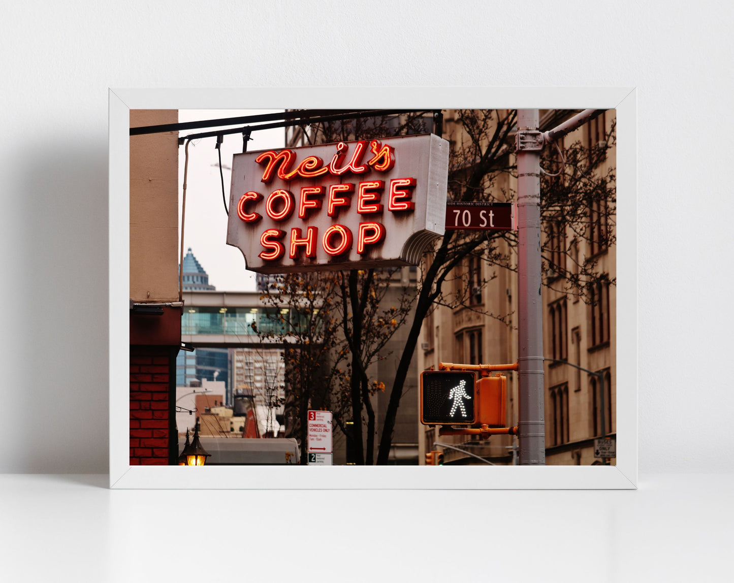 Neil's Coffee Shop New York Photography Upper East Side Print