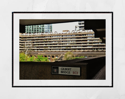 Barbican Poster Brutalist Wall Art