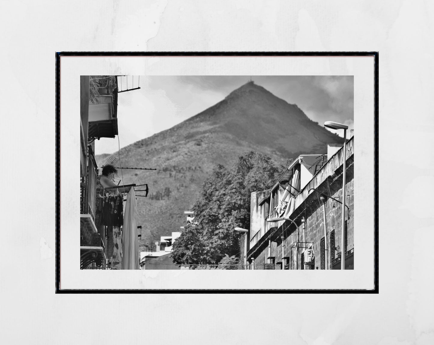 Palermo Sicily Print Black And White Italy Wall Art Fine Art Photography