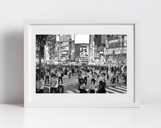 Shibuya Crossing Poster Tokyo Print